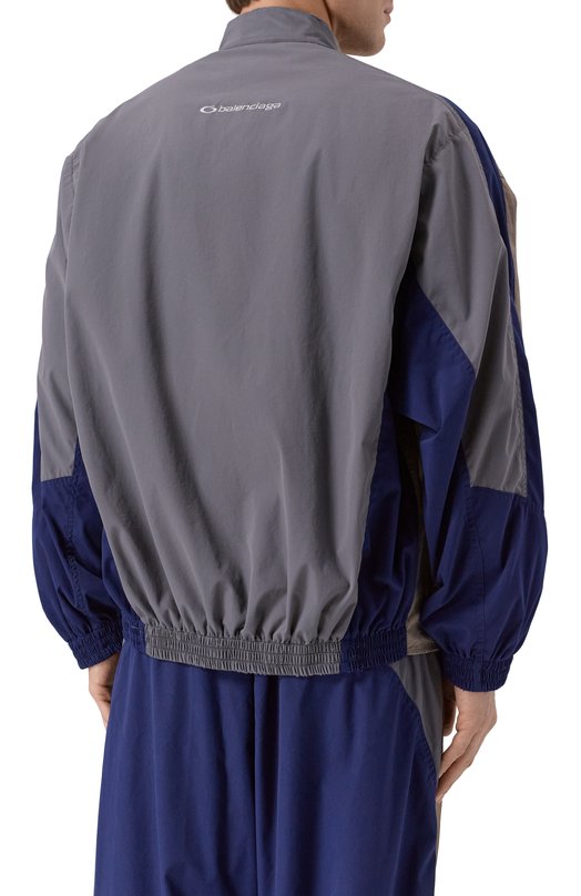 Комбинированная рубашка Balenciaga 839078/TSP01 Бежевый  839078/TSP01 Фото 4