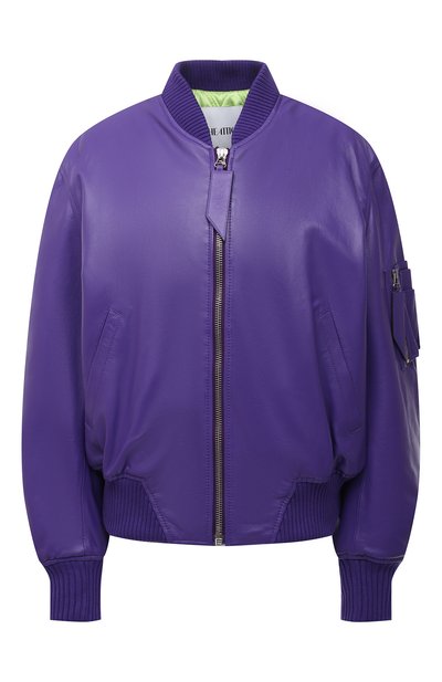 Кожаный бомбер THE ATTICO, арт. 221WCB04/L042, фото 1