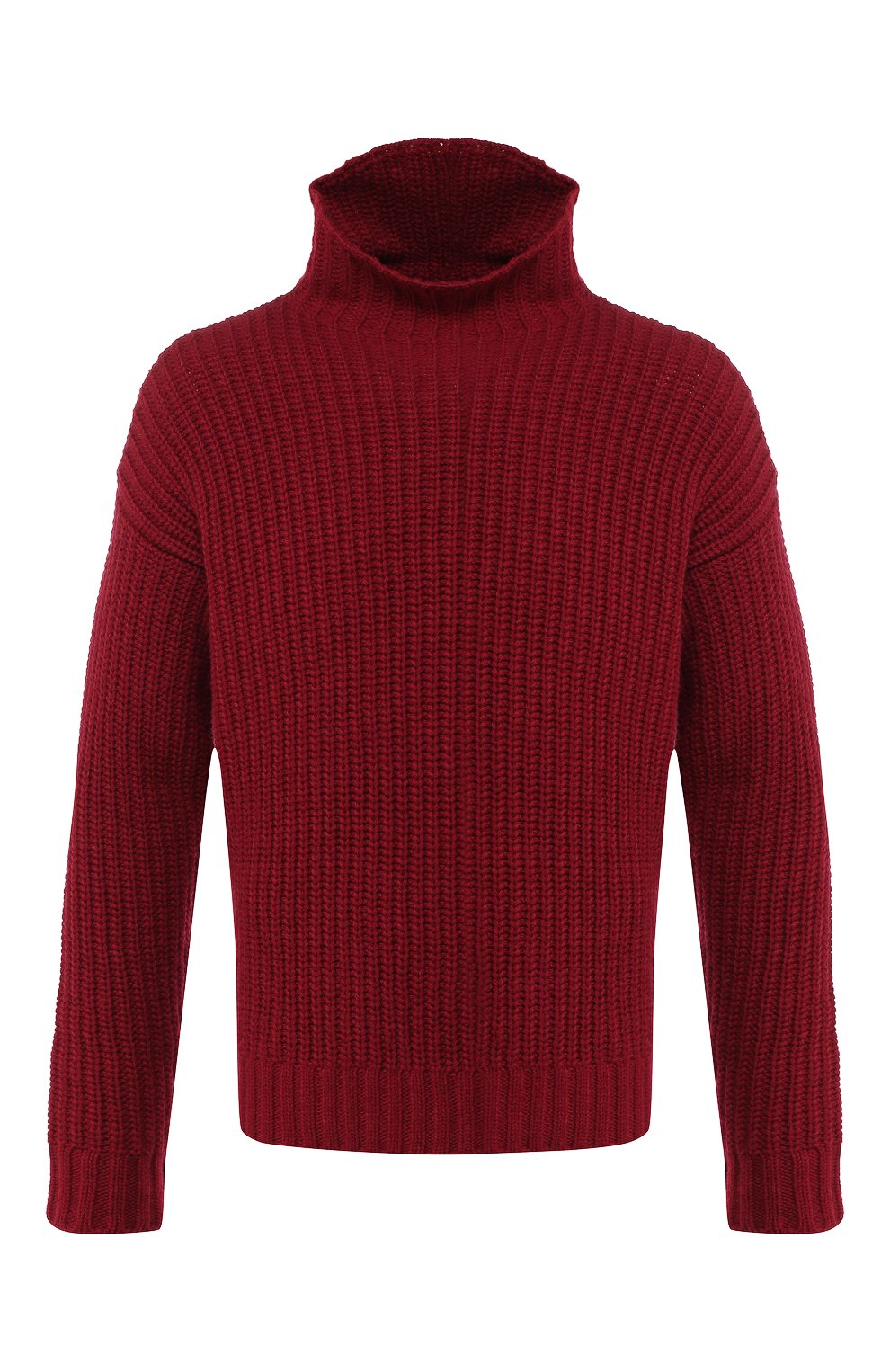 Свитер из смеси шерсти и кашемира VALENTINO бордового цвета по цене 116500 руб., арт. SV0KC05J5QN, фото 1 Свитер из смеси шерсти и кашемира VALENTINO, арт. SV0KC05J5QN, фото 1