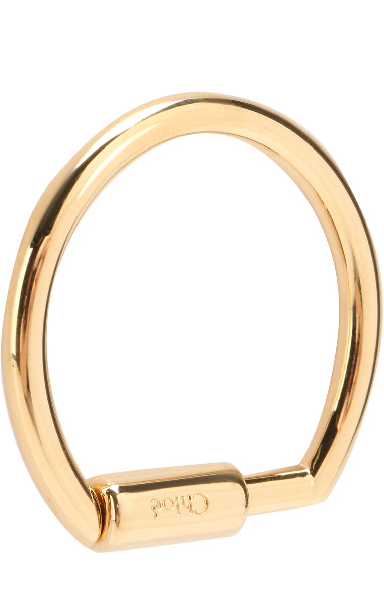 Женские брелок для подвесок alphabet key CHLOÉ золотого цвета, арт. CHC15WK395CB79DA | Фото 3 (Ошибки технического описания: Нет высоты, Нет глубины; Статус проверки: Проверено, Проверена категория; Кросс-КТ: брелок-сумка; Материал: Металл; Региональные ограничения белый список (Axapta Mercury): Не проставлено; Нос: Не проставлено)