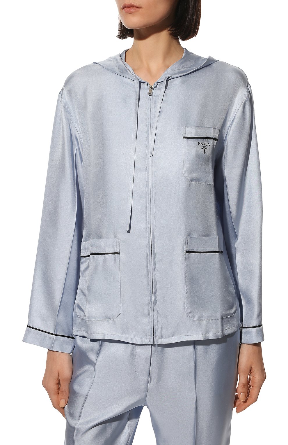 Шелковый костюм PRADA, арт. PJ6088-1YVT-F0012-212, фото 2