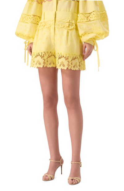 Хлопковые шорты ZUHAIR MURAD, арт. R0T26340/P0C0007, фото 3