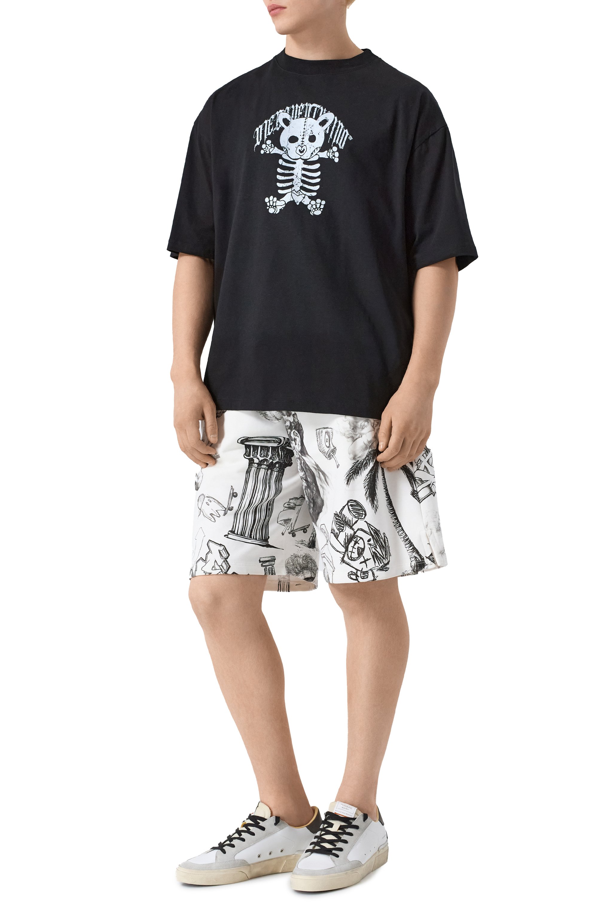 Хлопковая футболка DIEGO VENTURINO, арт. DVTS0DV0S, фото 2