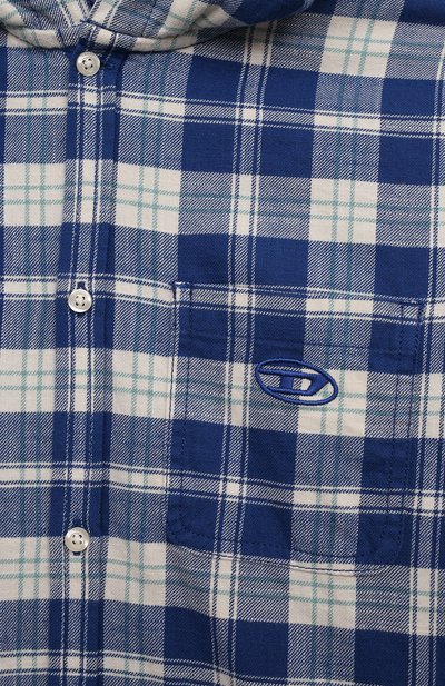 Хлопковая рубашка DIESEL, арт. J02035/0SHAW, фото 3