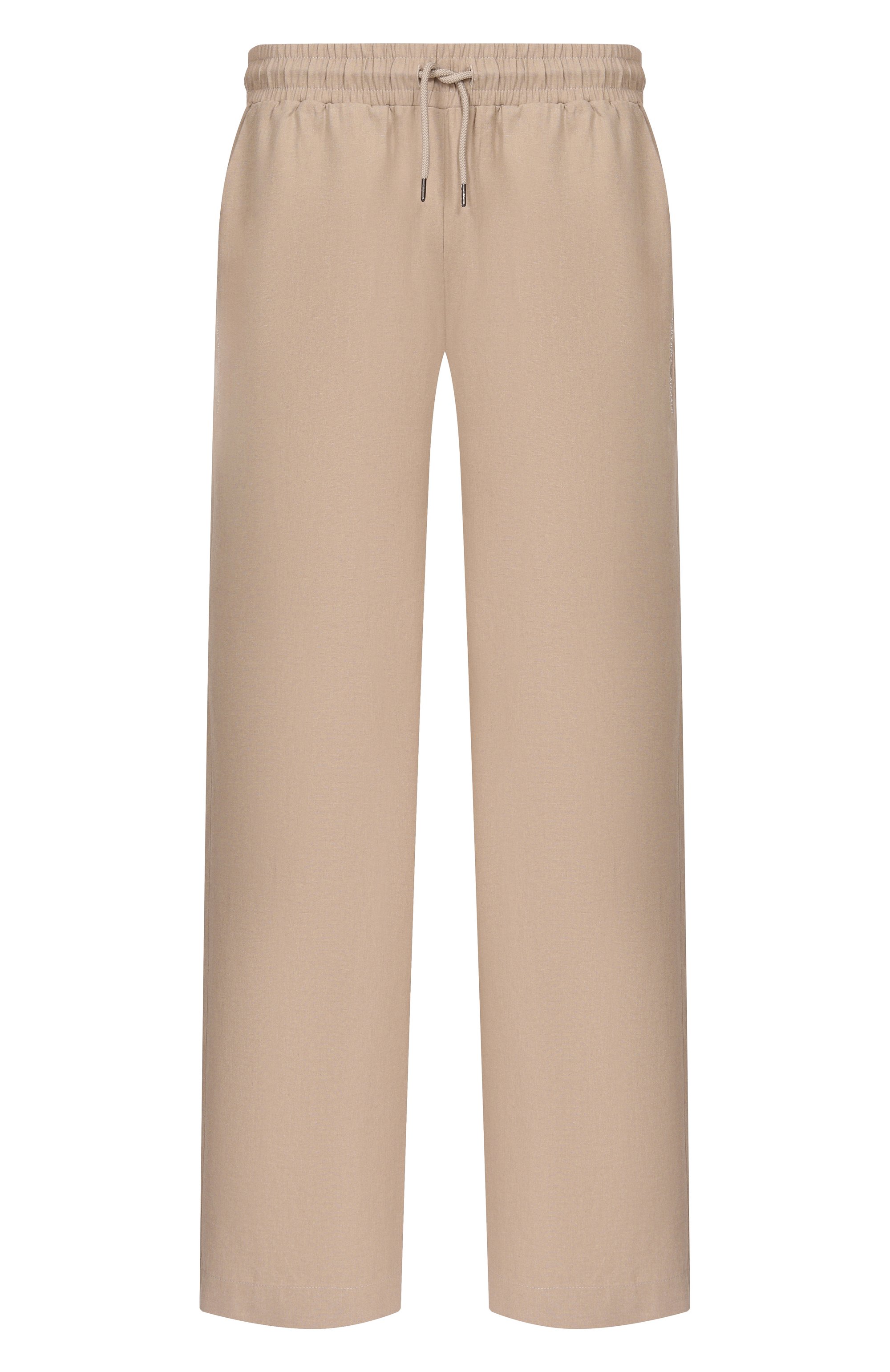 Брюки изо льна и вискозы EMPORIO ARMANI, арт. EM000586/AF20590, фото 1