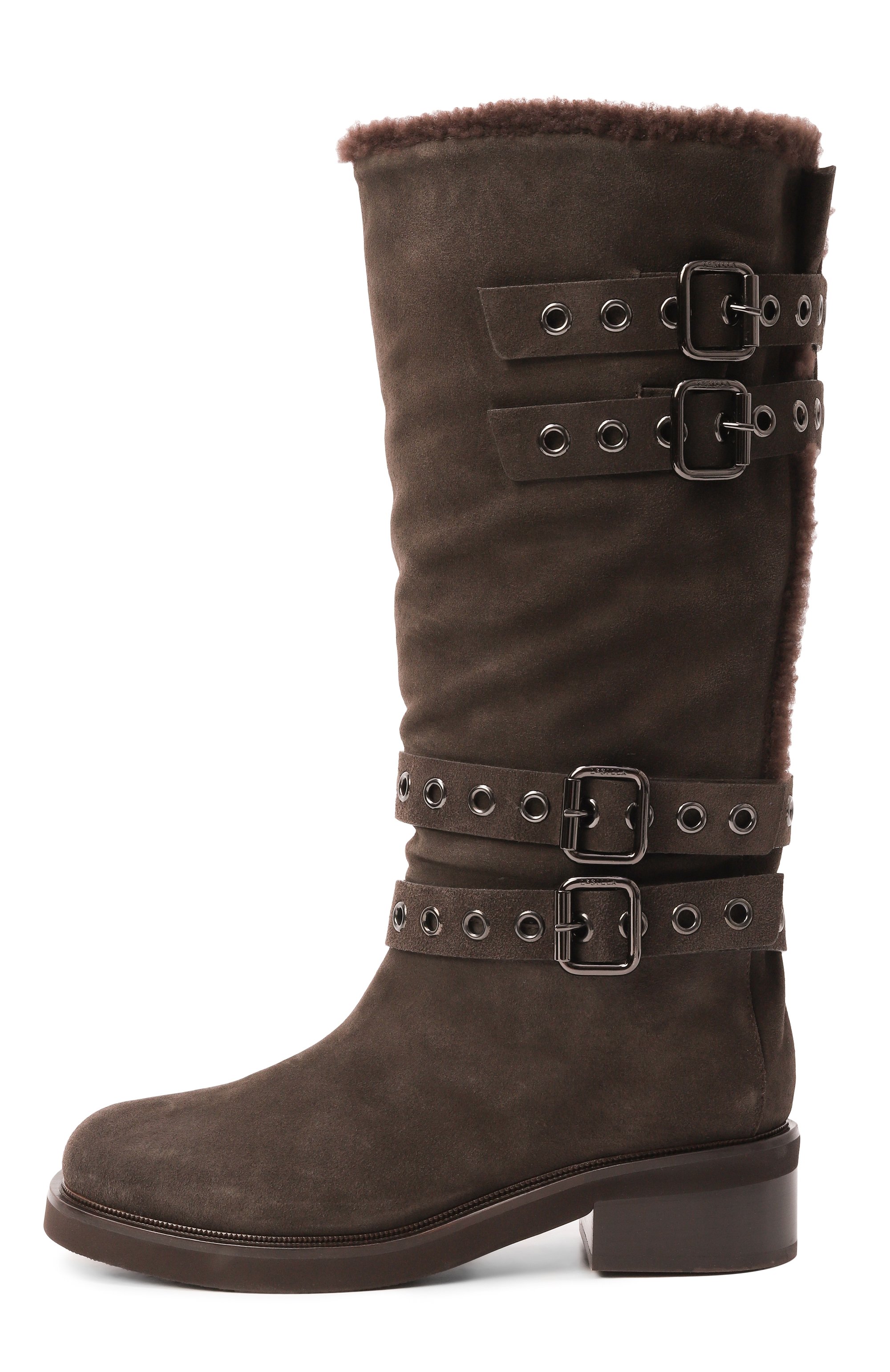 Замшевые сапоги harley LE SILLA, арт. 1868C040MGMMARE, фото 4