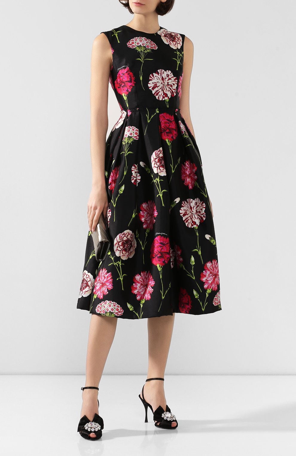 Шелковое платье DOLCE & GABBANA, арт. F6G7HT/HS180, фото 2
