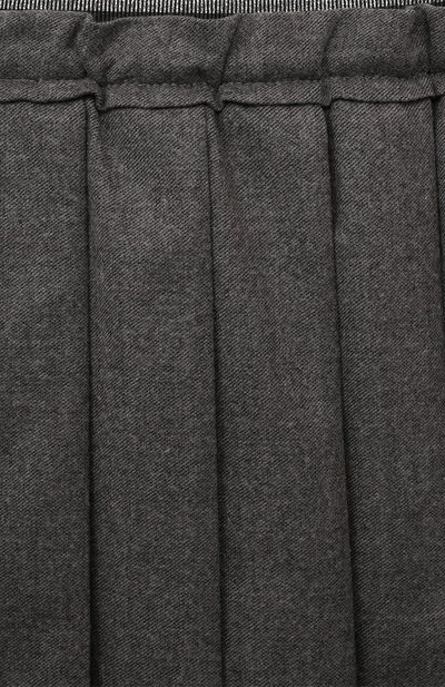 Шерстяная юбка BRUNELLO CUCINELLI, арт. BB122G094C, фото 3