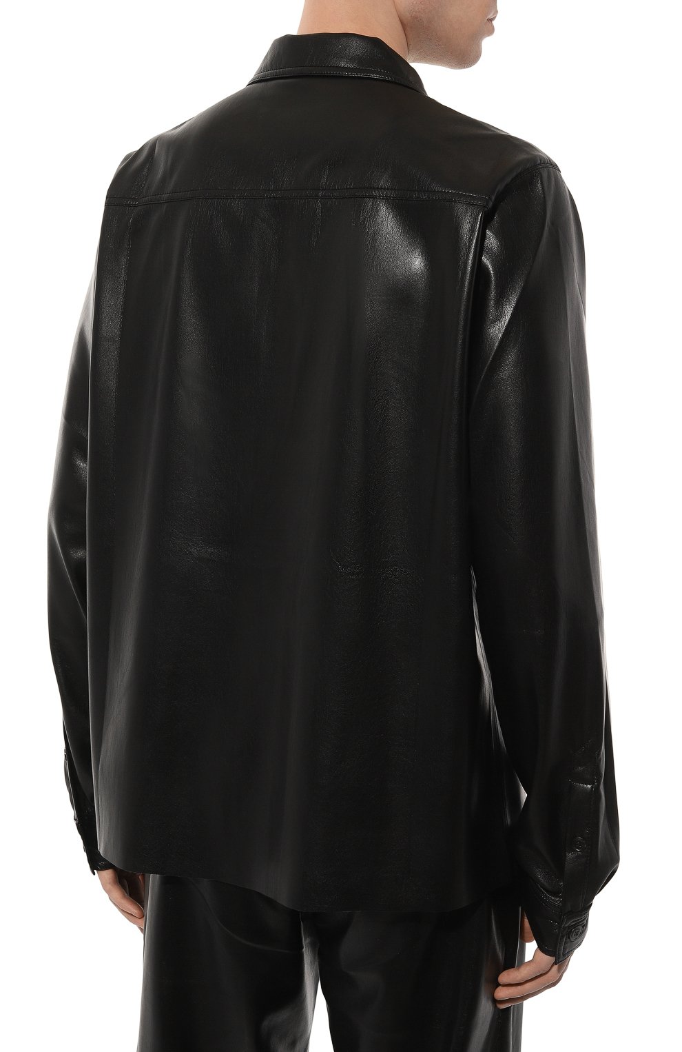 Рубашка из экокожи NANUSHKA, арт. NM22CRSH00299, фото 4