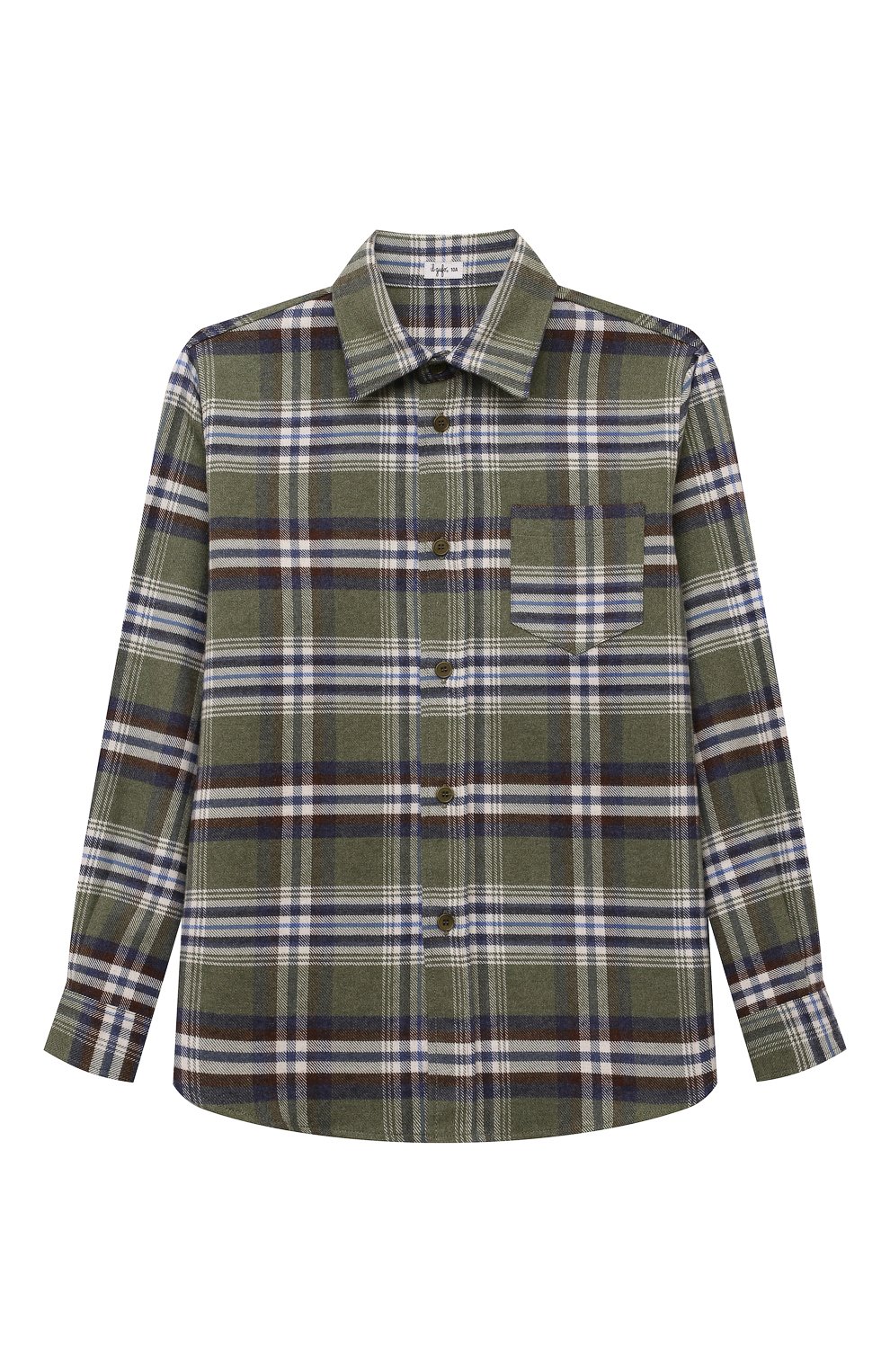 Хлопковая рубашка IL GUFO, арт. A24CL195C3156/10A-14A, фото 1