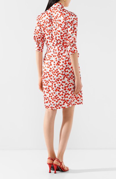 Платье с поясом VICTORIA, VICTORIA BECKHAM, арт. 2120WDR000749A, фото 4