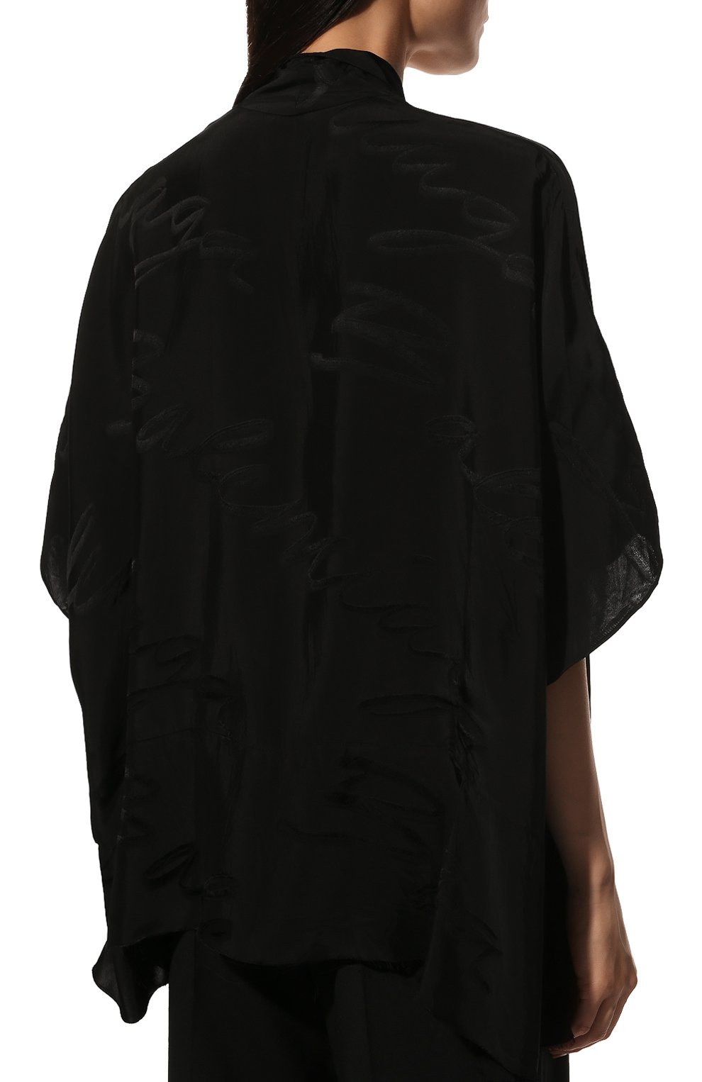Атласная блузка BALENCIAGA, арт. 675417/TM060, фото 5