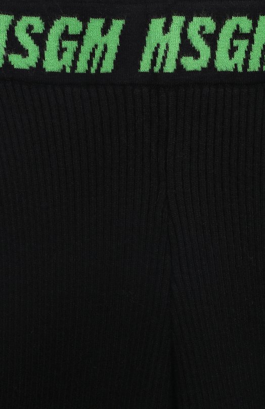Брюки MSGM kids Чёрный, фото 2