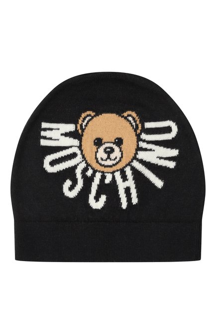 Шапка из хлопка и шерсти MOSCHINO, арт. HUX020/LHE43