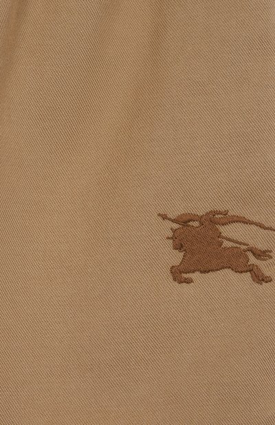 Брюки из лиоцелла и хлопка BURBERRY, арт. 8107999, фото 3