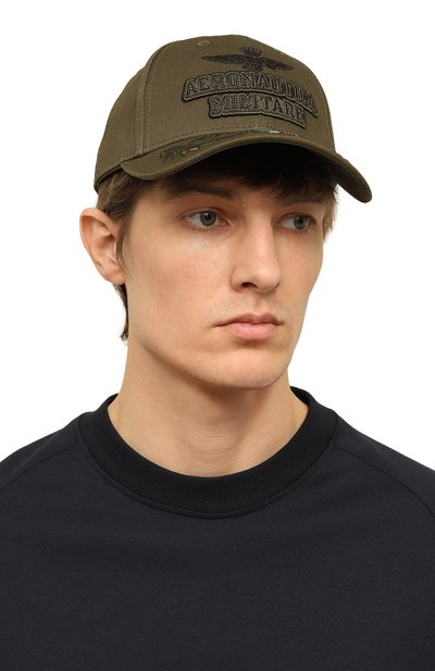 Хлопковая бейсболка AERONAUTICA MILITARE, арт. 222HA1104CT2261, фото 2