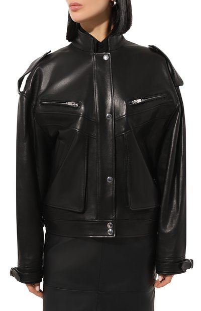 Кожаный бомбер JACOB LEE, арт. WLJ0322AW24GB, фото 3