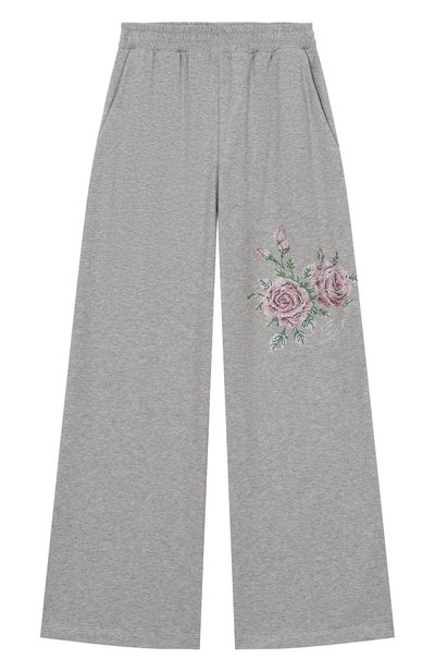Хлопковые брюки BLUMARINE, арт. BFPA0720/FF019_001
