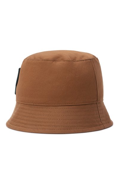 Хлопковая панама DSQUARED2 коричневого цвета по цене 12100 руб., арт. DQ3260/D00YT, фото 2 Хлопковая панама DSQUARED2, арт. DQ3260/D00YT, фото 2