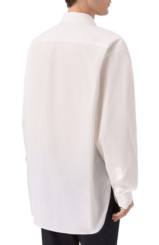 Хлопковая рубашка Dries Van Noten 020732-2008-305 Розовый  020732-2008-305 Фото 4