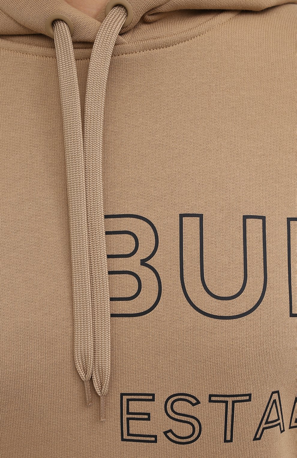 Хлопковое худи BURBERRY, арт. 8036177, фото 5