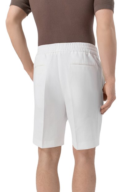 Шорты изо льна и хлопка BRIONI, арт. RP3G0L/PA106, фото 4