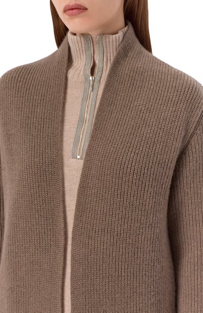Кашемировый кардиган COLOMBO темно-бежевого цвета по цене 357000 руб., арт. MA04834/CH/2-26KI, фото 5 Кашемировый кардиган COLOMBO, арт. MA04834/CH/2-26KI, фото 5