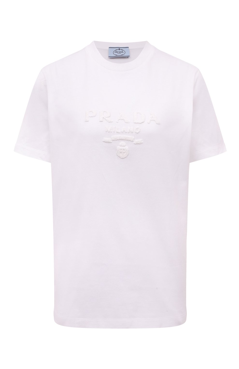 Хлопковая футболка PRADA, арт. 35838R-10IN-F0009-162, фото 1