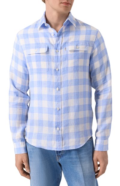 Льняная рубашка PAUL&SHARK, арт. 25413286, фото 3