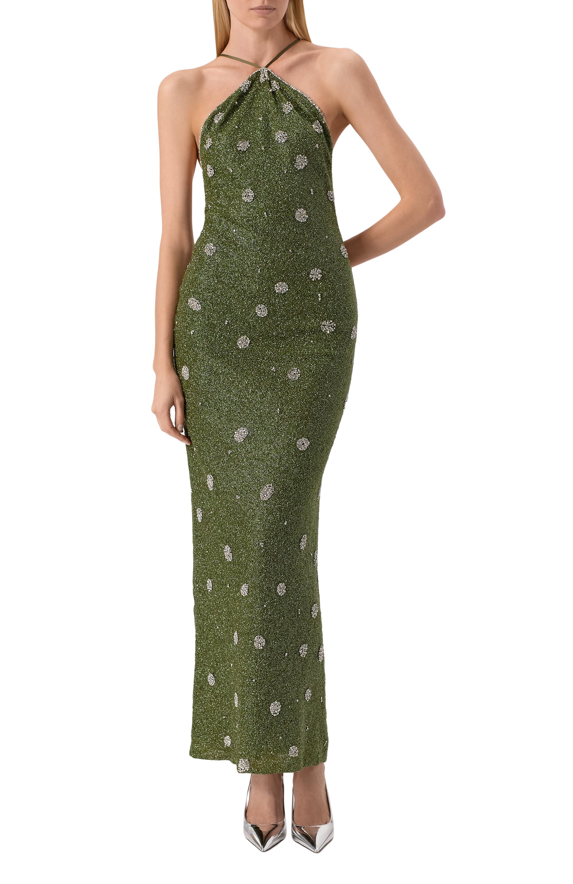 Плат ье с отделкой бисером GIUSEPPE DI MORABITO, арт. 04SSLD152 04468, фото 3