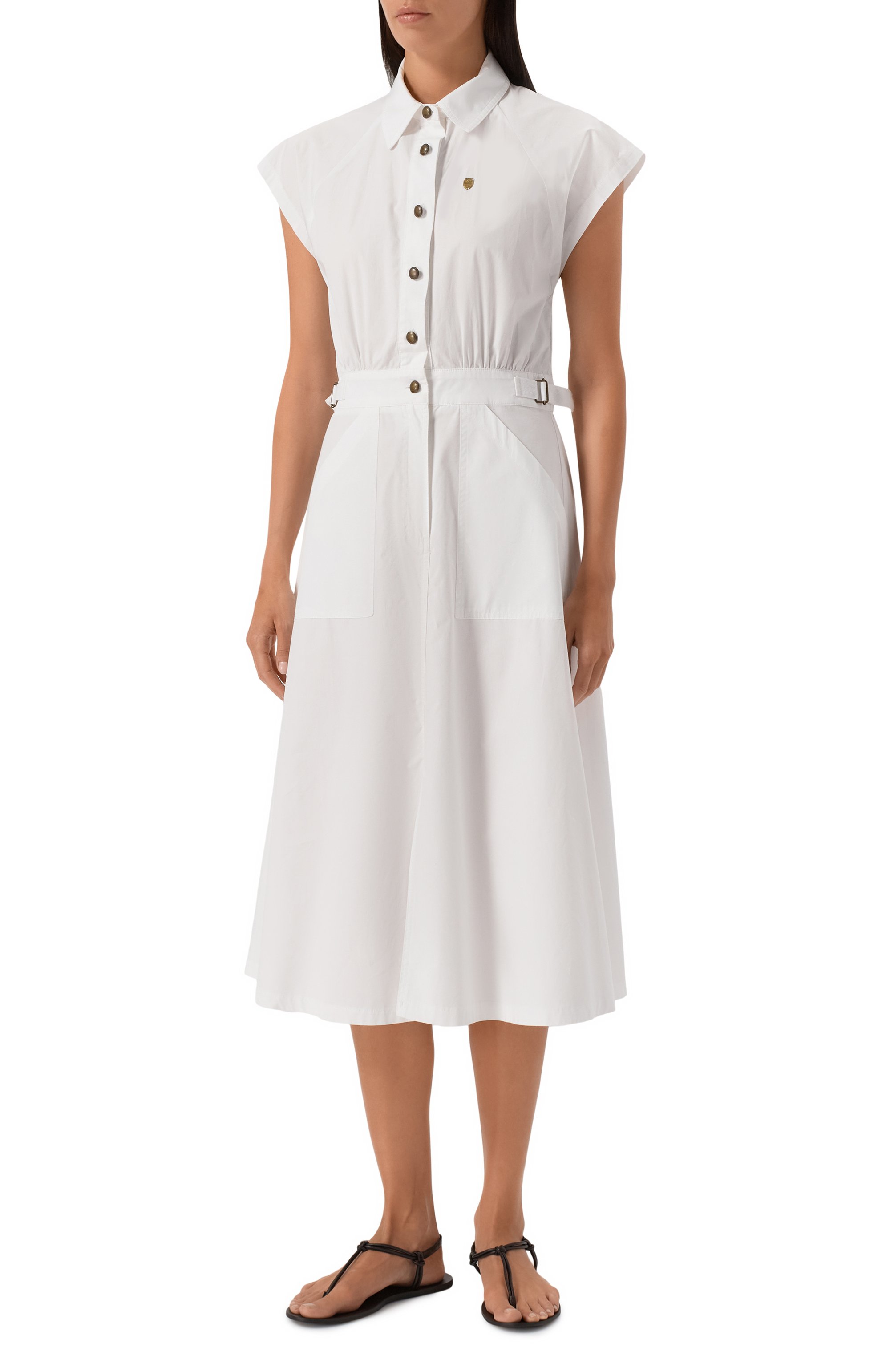 Хлопковое платье AERONAUTICA MILITARE, арт. 251VE101DCT3519, фото 3