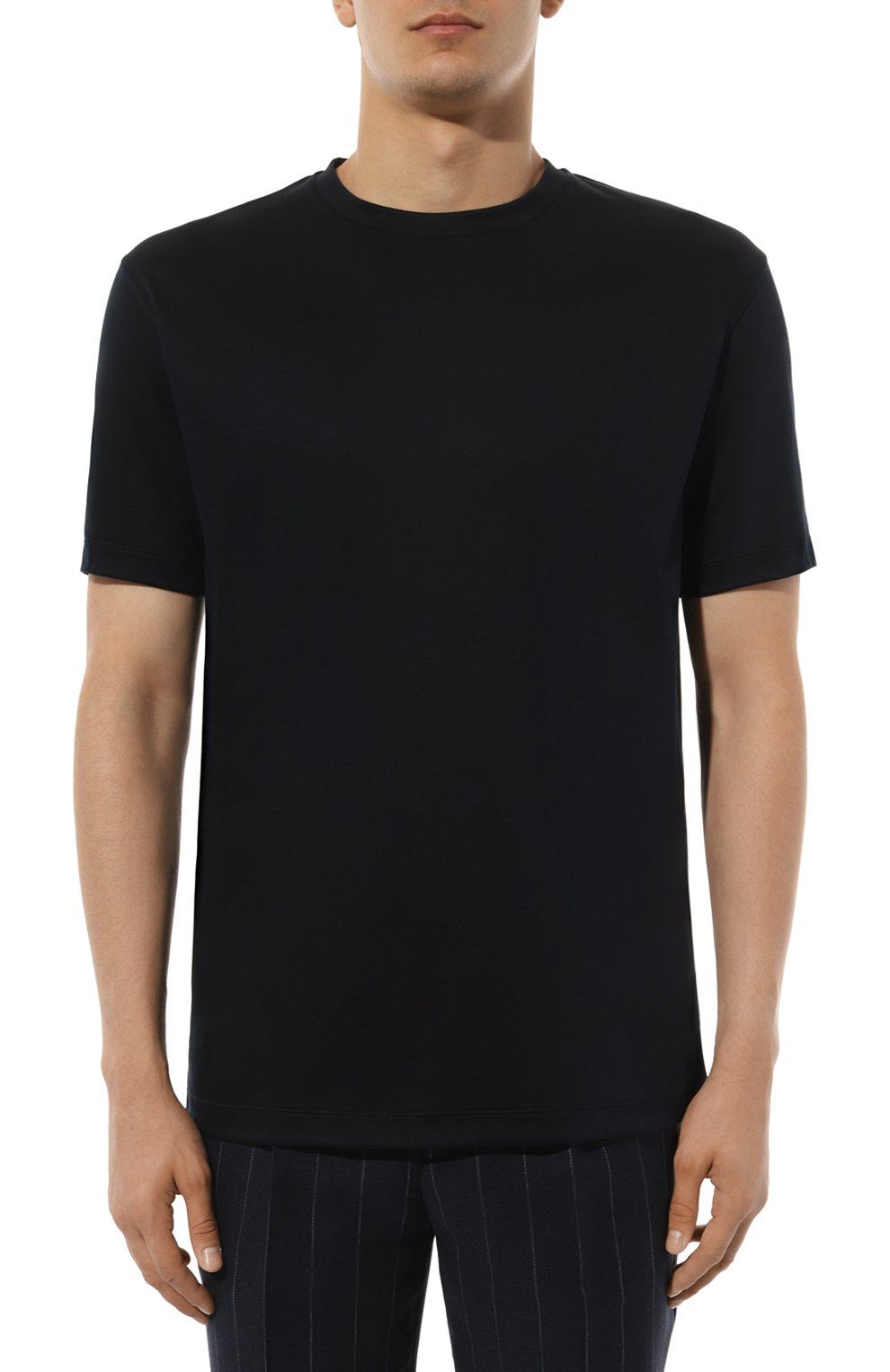 Хлопковая футболка GIORGIO ARMANI, арт. 6LSM90/SJTKZ, фото 3