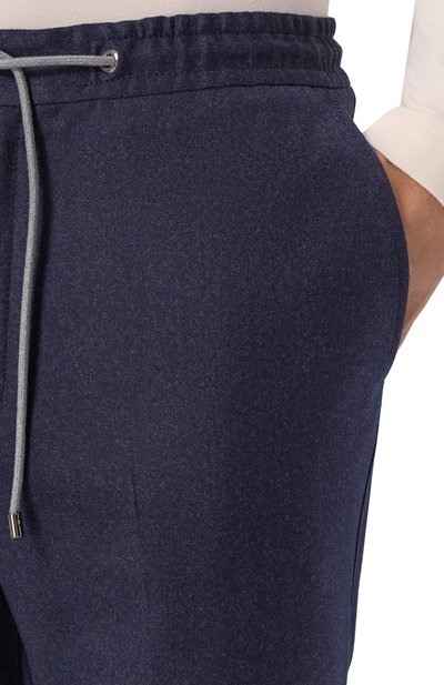 Шерстяные брюки CORNELIANI темно-синего цвета по цене 56450 руб., арт. 284L25/2A18111, фото 5 Шерстяные брюки CORNELIANI, арт. 284L25/2A18111, фото 5