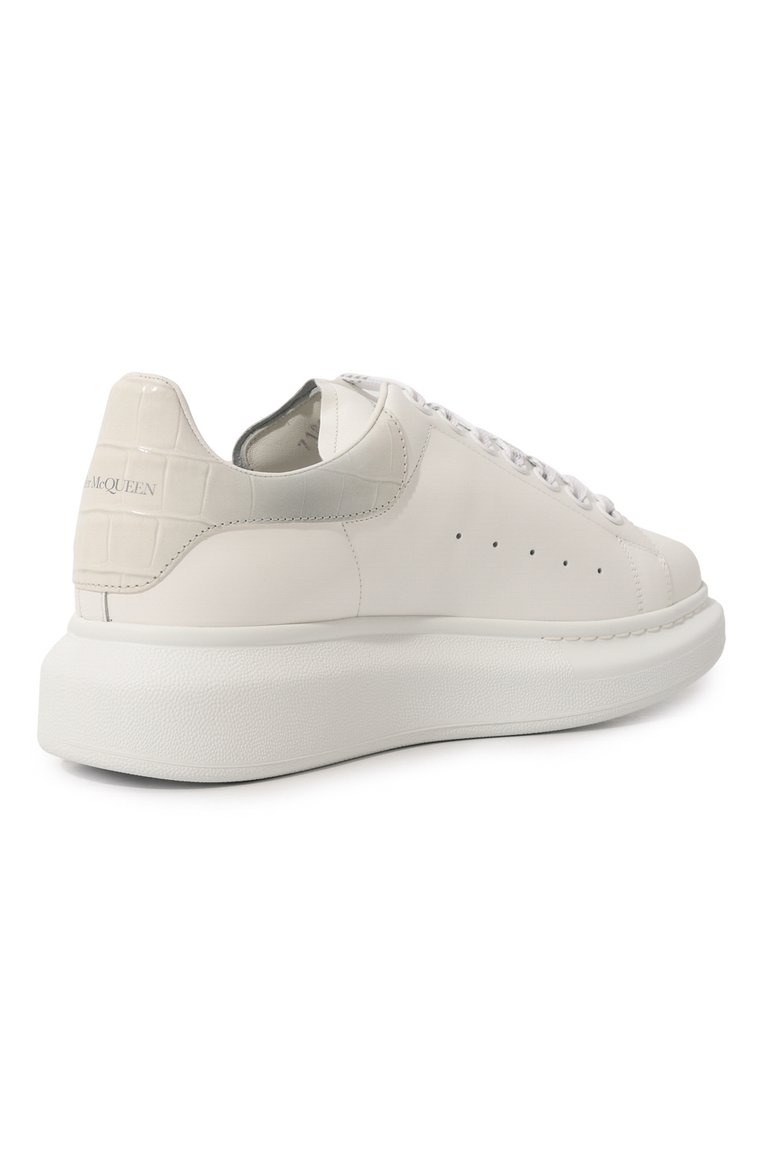 Кожаные кеды oversized ALEXANDER MCQUEEN, арт. 718233 WICG6, фото 1