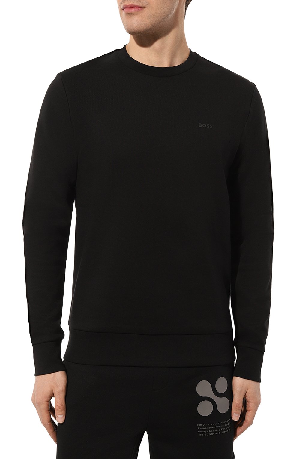 Хлопковый свитшот BOSS, арт. 50471981, фото 3