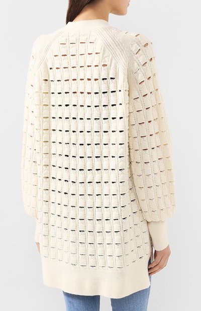 Шерстяной кардиган BY MALENE BIRGER, арт. Q66682002/CAR3006S91, фото 4