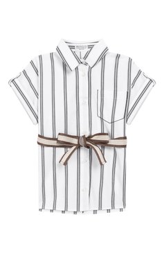 Хлопковая блузка BRUNELLO CUCINELLI, арт. BF769C825C, фото 1