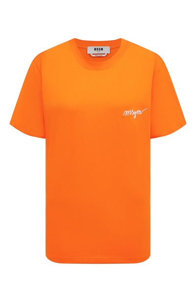 Женская хлопковая футболка MSGM, арт. 3341MDM540 227798