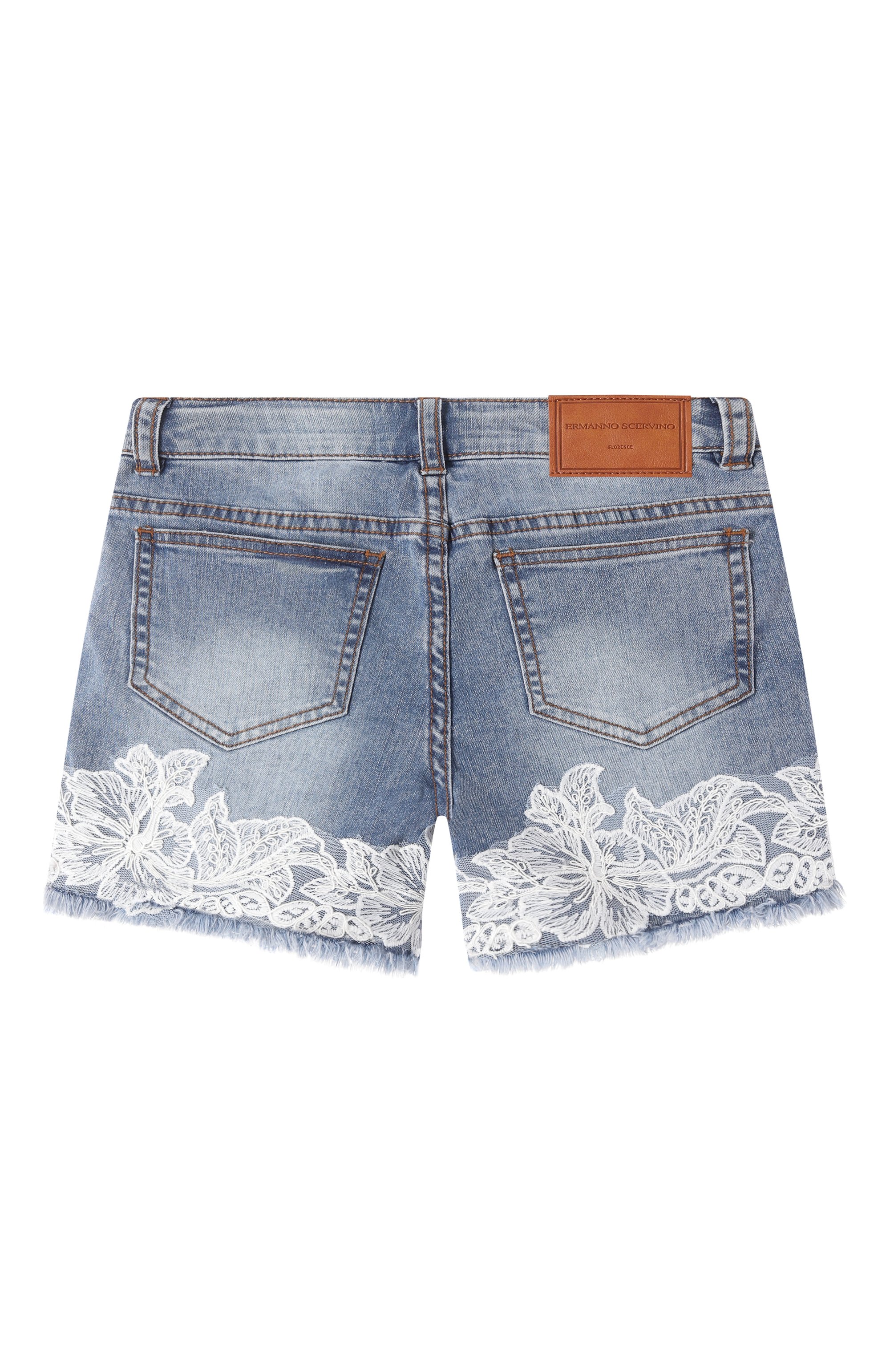 Джинсовые шорты ERMANNO SCERVINO, арт. SFBE022C/DS065, фото 2