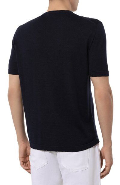 Шерстяная футболка KITON, арт. UMM049303, фото 4