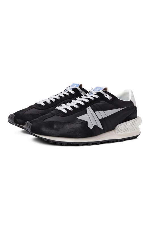 Комбинированные кроссовки Marathon Golden Goose Deluxe Brand GMF00684.F005675 Чёрный GMF00684.F005675