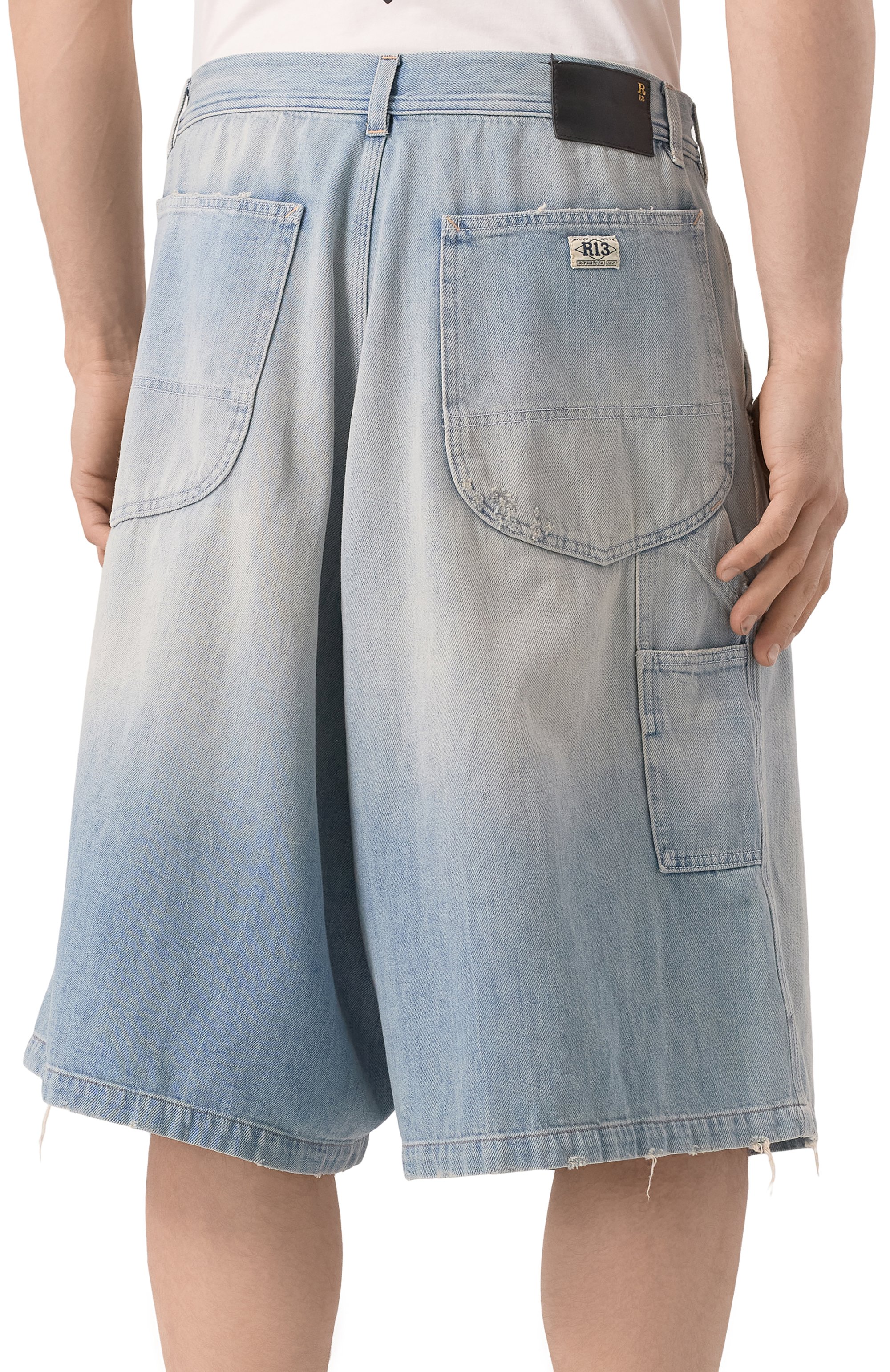 Джинсовые шорты R13, арт. R13MD153-D045A, фото 4