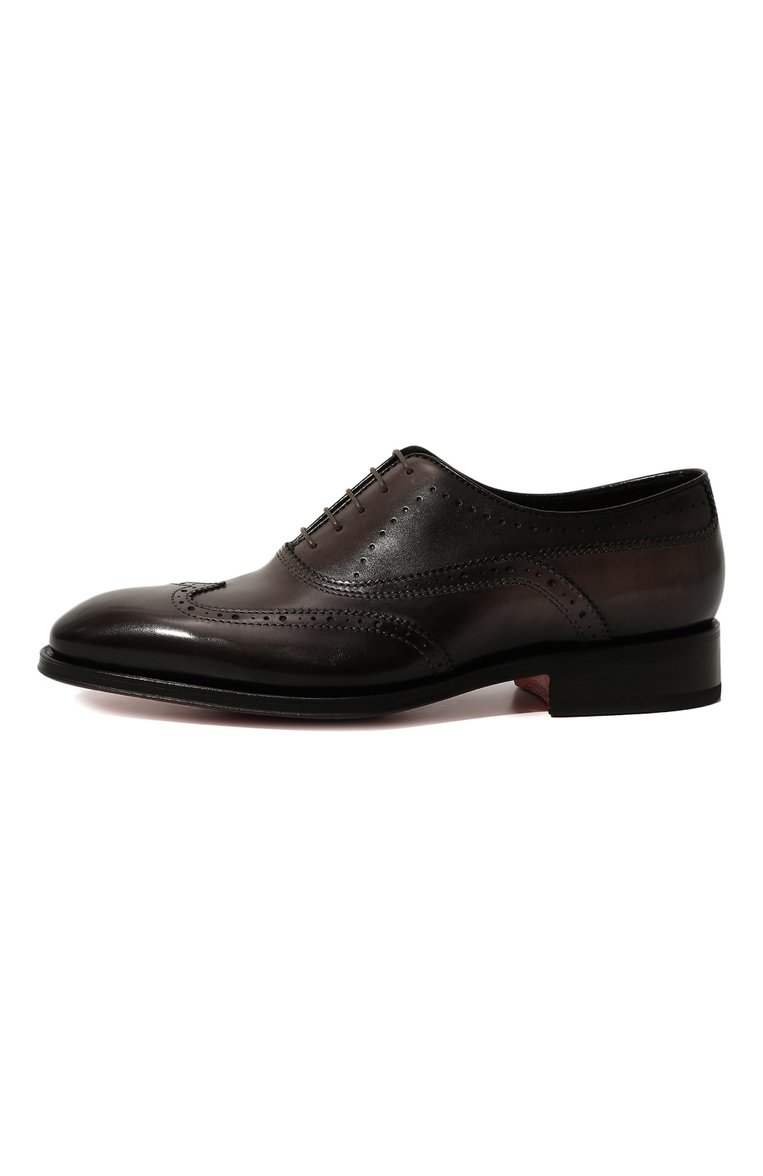 Кожаные оксфорды SANTONI, арт. MCCG18170MC8HFULG27, фото 1