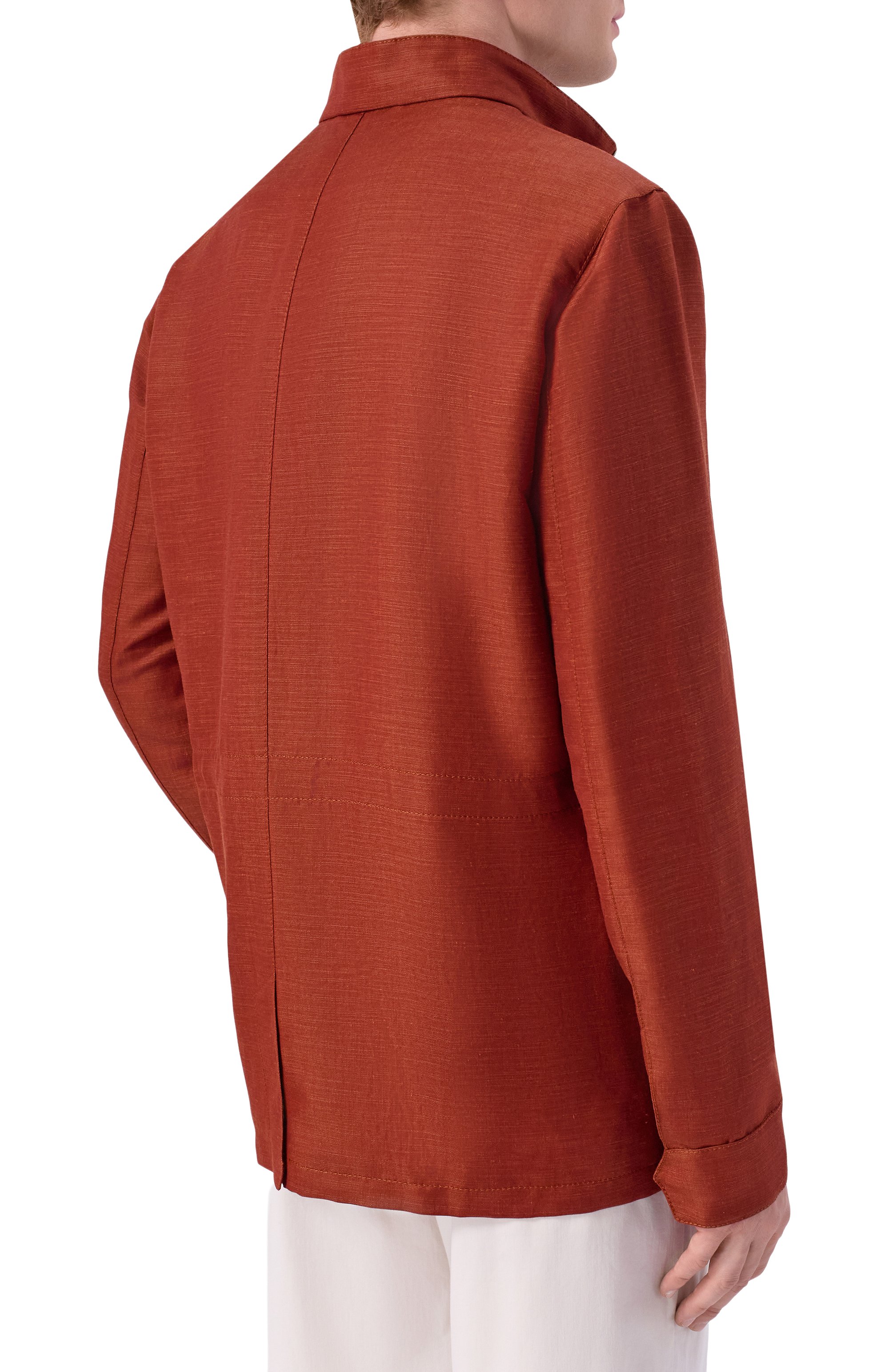 Парка изо льна и шерсти MVST, арт. M26.CSM.J405/M0020-LINEN/W00L, фото 4