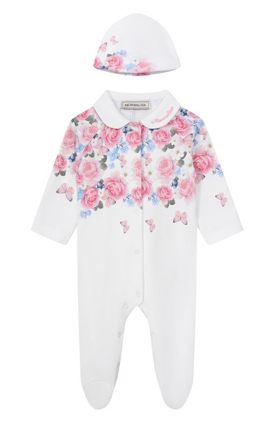 Комплект из комбинезона и шапки MONNALISA, арт. 35G505