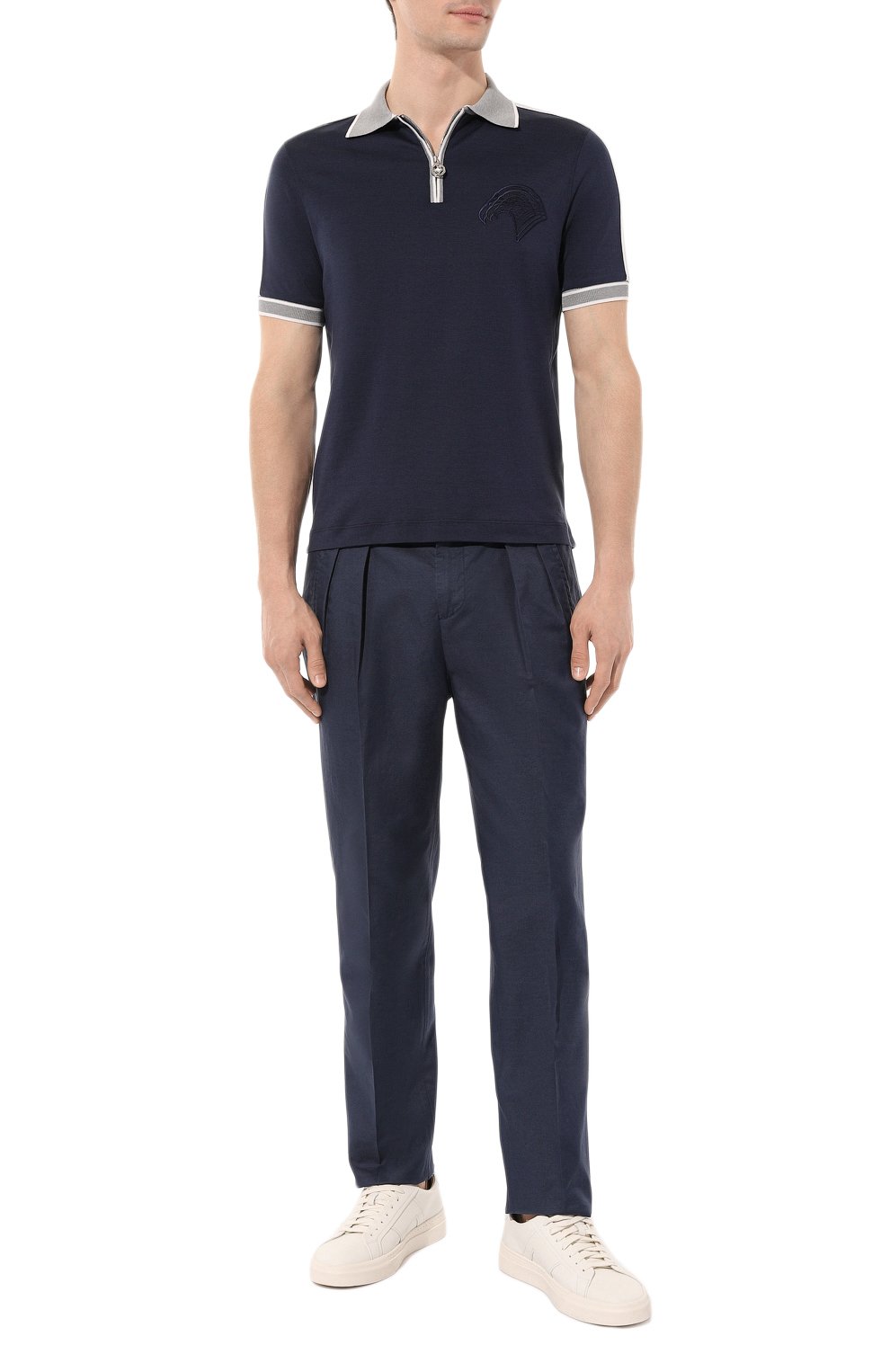 Брюки из хлопка и льна STEFANO RICCI, арт. M1T3100062/P0E, фото 2