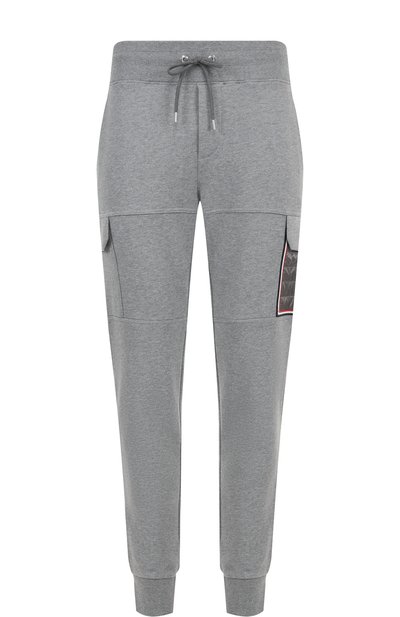 Хлопковые джоггеры с карманами MONCLER, арт. D2-091-87000-50-80473, фото 1