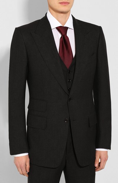 Шерстяной костюм-тройка TOM FORD, арт. 616R14/31AL41, фото 2
