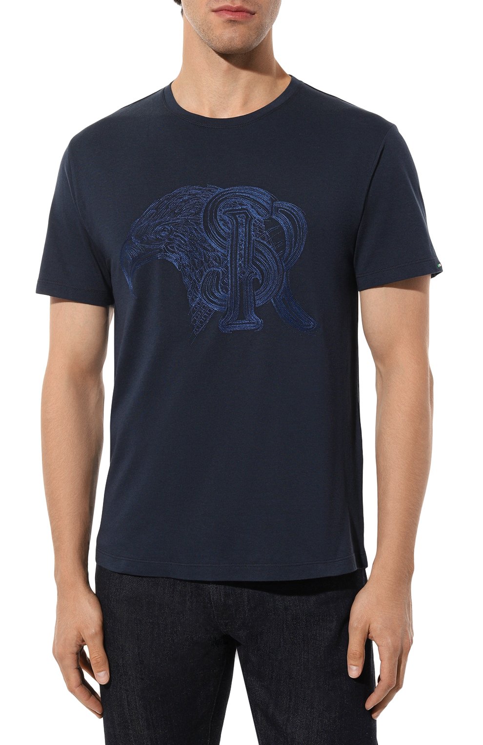 Хлопковая футболка STEFANO RICCI, арт. MNH3302610/803, фото 3