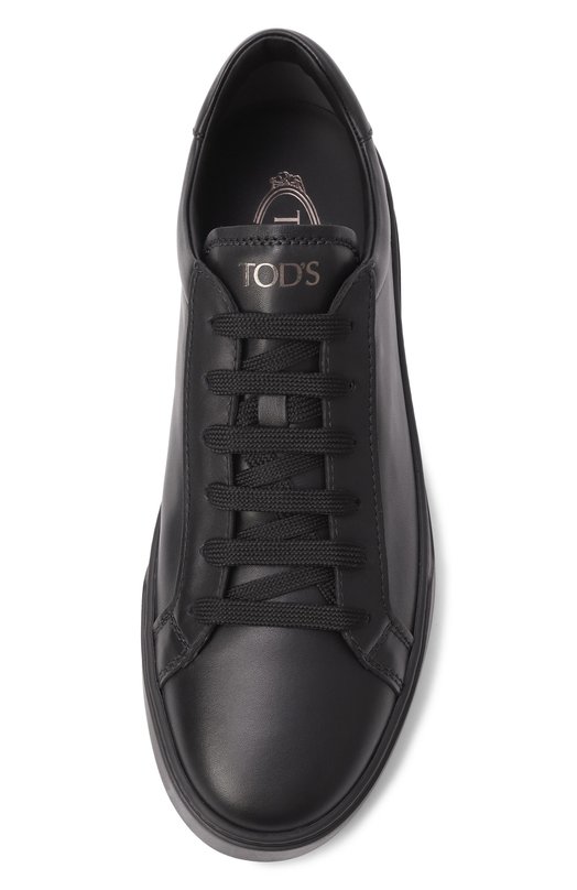 Кожаные кеды Tod’s XXM04L0HZ40JUS Чёрный  XXM04L0HZ40JUS Фото 6